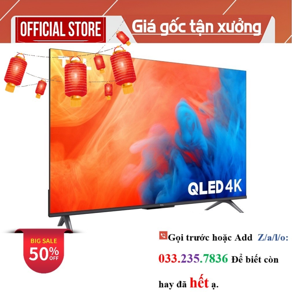 55Q646  Google Tivi QLED TCL 4K 55 inch 55Q646  <new