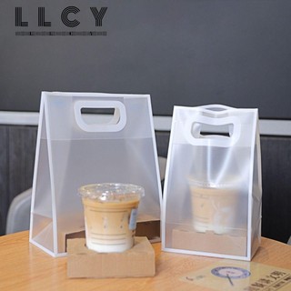 LLCY Túi Xách Tay Bằng pvc Trong Suốt Kích Thước Nhỏ Gọn Dùng Để Đựng Quà Cưới / Sinh Nhật