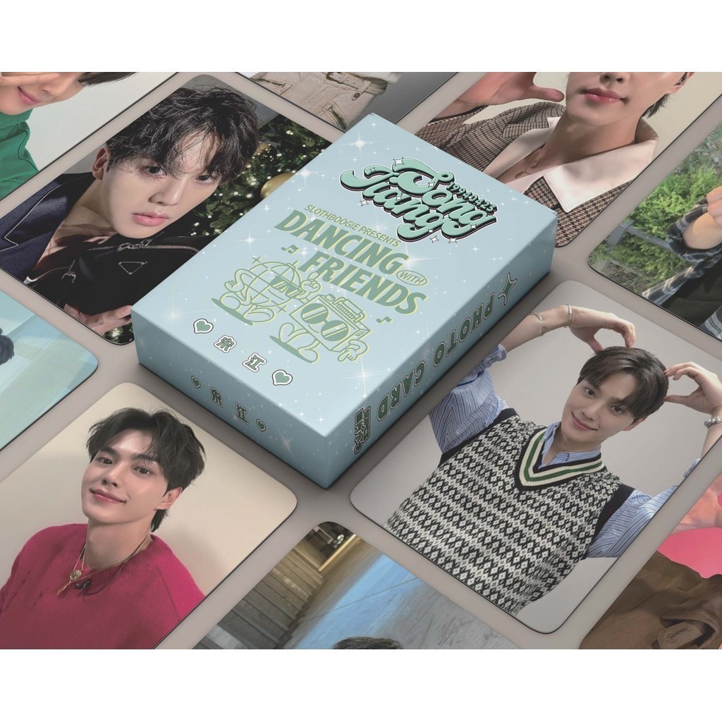 50pcs/box Song Kang Laser Hologram Photocards Korean Actors Oppa Lomo Cards Photocards My Demon Kpop holographic Postcards Fast Shipping YM