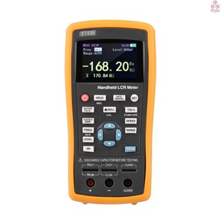 Điện dung điện dung 0 6 Vrms 100 kHz LCD Meter MIP Điện trở đo cầm tay Kỹ thuật số 2 5 inch cho Đồng hồ vạn năng máy kiểm tra LCR
