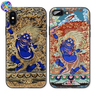 Fudozun Bodhisattva Benming Buddha Chicken SE Thích hợp cho iPhone XS Max Vỏ điện thoại X Apple XR / 78plus Redmi Model Điện thoại Vỏ bảo vệ chống sốc CU2N