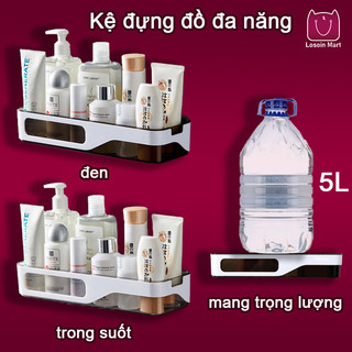 Kệ dán tường đa năng cao cấp , Kệ nhà tắm, Kệ chữ nhật, kệ góc dính tường siêu chắc