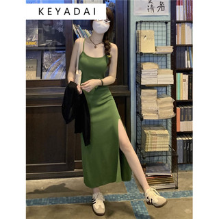 KEYADAI Chic váy nữ Đầm Body Cho thời váy Casual Korean Popular Fashion WMY241025U 9Z240228