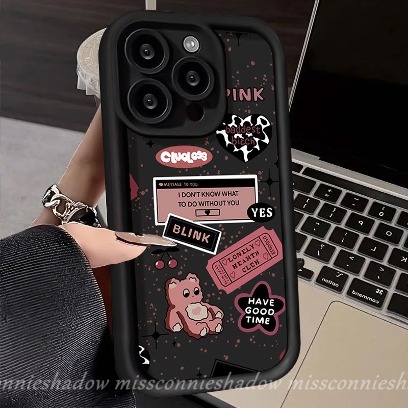 Ốp Điện Thoại Màu Kẹo Dễ Thương Cho IPhone 15 13 7Plus 11 14 12 Pro Max XR X XS Max 8 6 7 15 6S Plus SE 2020