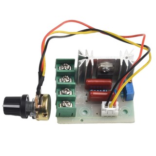 Bộ điều khiển tốc độ động cơ 220V 2000W Bộ điều chỉnh điện áp SCR Bộ điều chỉnh độ mờ