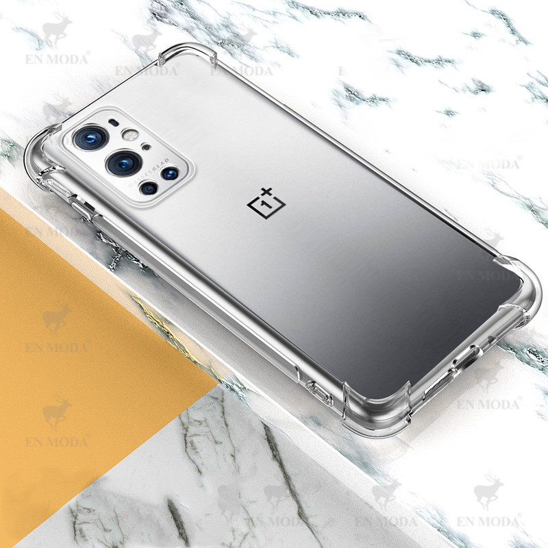 Dành cho OnePlus 9 Pro LE2121 LE2125 LE2123 LE2120 LE2127 Ốp điện thoại silicon lỏng trong suốt linh