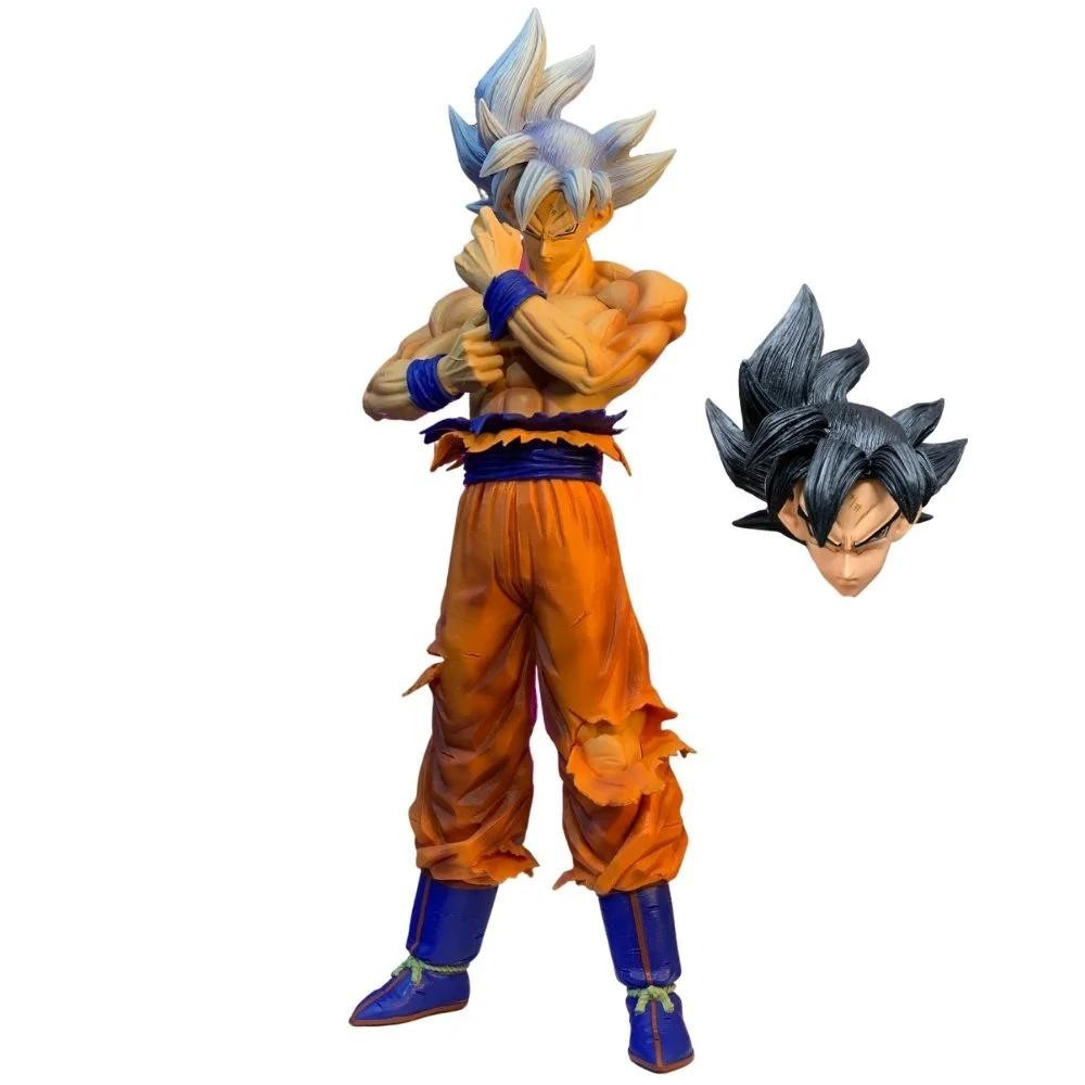 Mô Hình DragonBall - Goku bản năng vô cực 45cm hai đầu thay thế - Dragonball -  Có Box carton