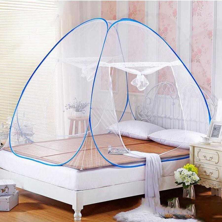 ⚡Màn chụp tự bung⚡ Mùng chụp gấp gọn đủ kích thước 1m2/1m6/1m8/2m2 - Hàng Việt Nam chất lượng ca0