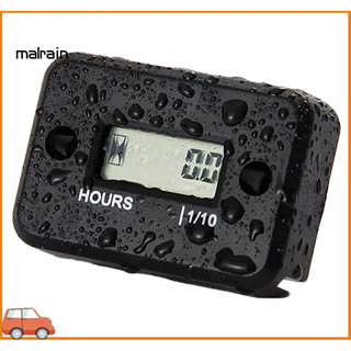 Dirt Bike ATV Motorbike Motorcycle Hour Meter Bộ đếm LCD kỹ thuật số chống nước