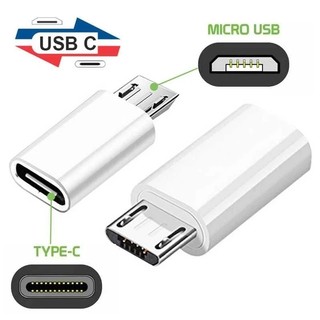 Bộ chuyển đổi type-c sang micro usb - usb c sang micro usb data otg - bộ chuyển đổi cáp - micro usb male sang type c female - dành cho máy tính bảng điện thoại android