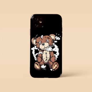 Iphone Fix Phim Hoạt Hình Gấu Nâu Đen Cao Cấp Tất Cả Trong Một Cho 7 7plus 8 8plus Xs Xr 11 12 13 14 15 Pro Plus Promax