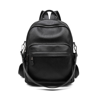 Iconzero Thời Trang Da Mềm Ba Lô Nữ 2024 Phong Cách Mới Bé Gái Dung Tích Lớn Du Lịch Học Túi 14 Inch Laptop Ba Lô