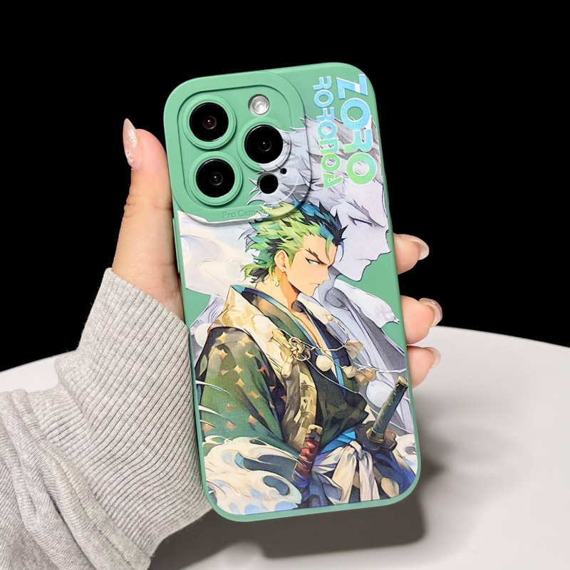 Ốp Lưng Basic Camera Nổi - Mẫu Luffy & Zoro - Zoro - VN092