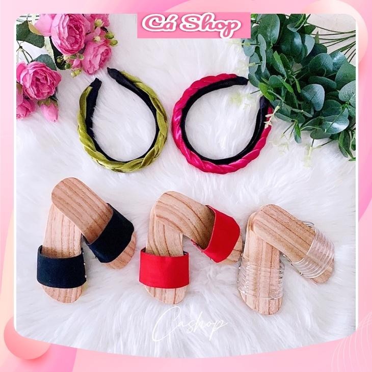 Guốc gỗ, guốc mộc  cho bé mặc bà ba, áo dài cách tân