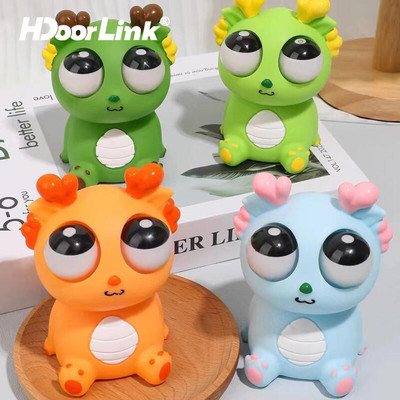 Hdoorlink Sáng Tạo Nổ Mắt Rồng Giải Nén Đồ Chơi Giảm Căng Thẳng Chống Lo Âu Bóp Mắt Nhìn chằm chằm Đồ Chơi Vui Nhộn