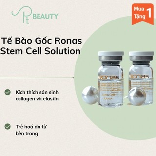 Tế Bào Gốc Ronas Stem Cell Solution Phục Hồi Dưỡng Da Hỗ Trợ Sẹo, Thâm - 1 Lọ xanh