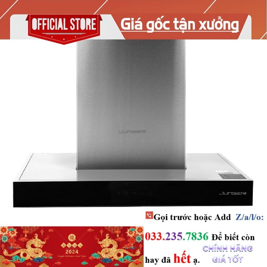 R.ẻ> Máy hút mùi Junger HRJ-75 chính hãng