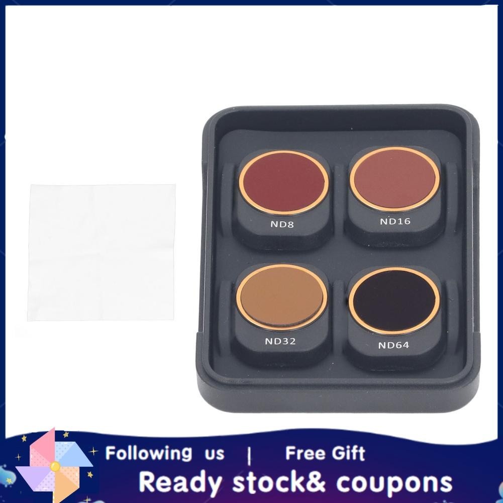 Camera ND Filter Multi Layer Coating Lens 4PCS for Photography