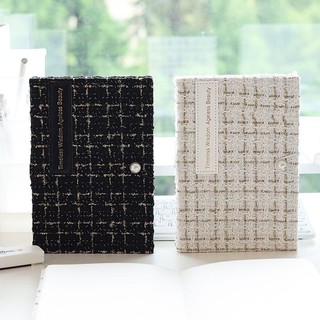 Niche Cao Cấp Phong Cách Chanel Băng Sổ Tay Sổ Tay Nhật Ký Du Lịch Sổ Tay Checkered Notebook Notebook Notebook Notebook Notebook