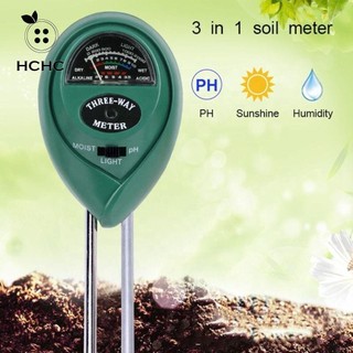 Máy đo độ ẩm đất, Máy kiểm tra độ ẩm Máy dò đất 3 in1, Máy đo độ ẩm PH Dụng cụ làm vườn Máy kiểm tra độ PH đất Trang trại