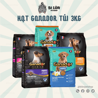 Hạt ganador chó chó, thức ăn hạt cho chó ganador nhiều vị