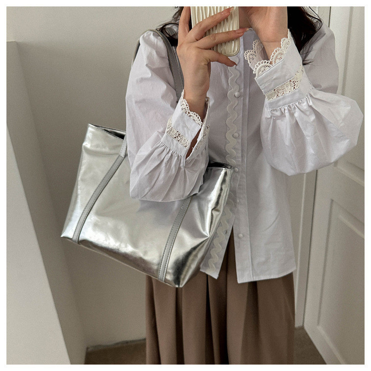 ZHUXIAOGU Túi Xách Nữ Sức Chứa Lớn Thời Trang Phong Cách retro