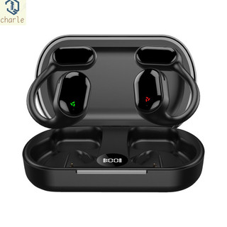 Xg33 Tai nghe tai mở Clip-On Tai nghe dẫn truyền không khí Tai nghe không dây có vỏ sạc Mic tích hợp Tai nghe