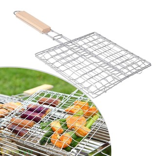 ⭐LOVE⭐ BBQ Net BBQ Baking Pad BBQ Rack BBQ Tool Kitchen Cooking Mat Barbecue Mesh