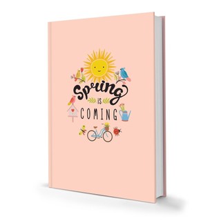 Sổ tay/ notebook phong cách sống – spring is coming - mlb - bản quyền