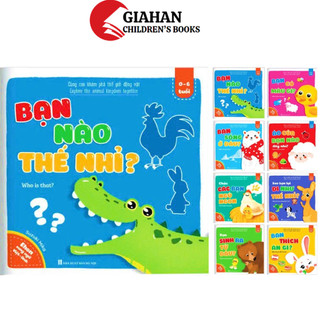 Sách - ehon cùng con khám phá thế giới động vật - bộ 8 cuốn ehon song ngữ việt - anh