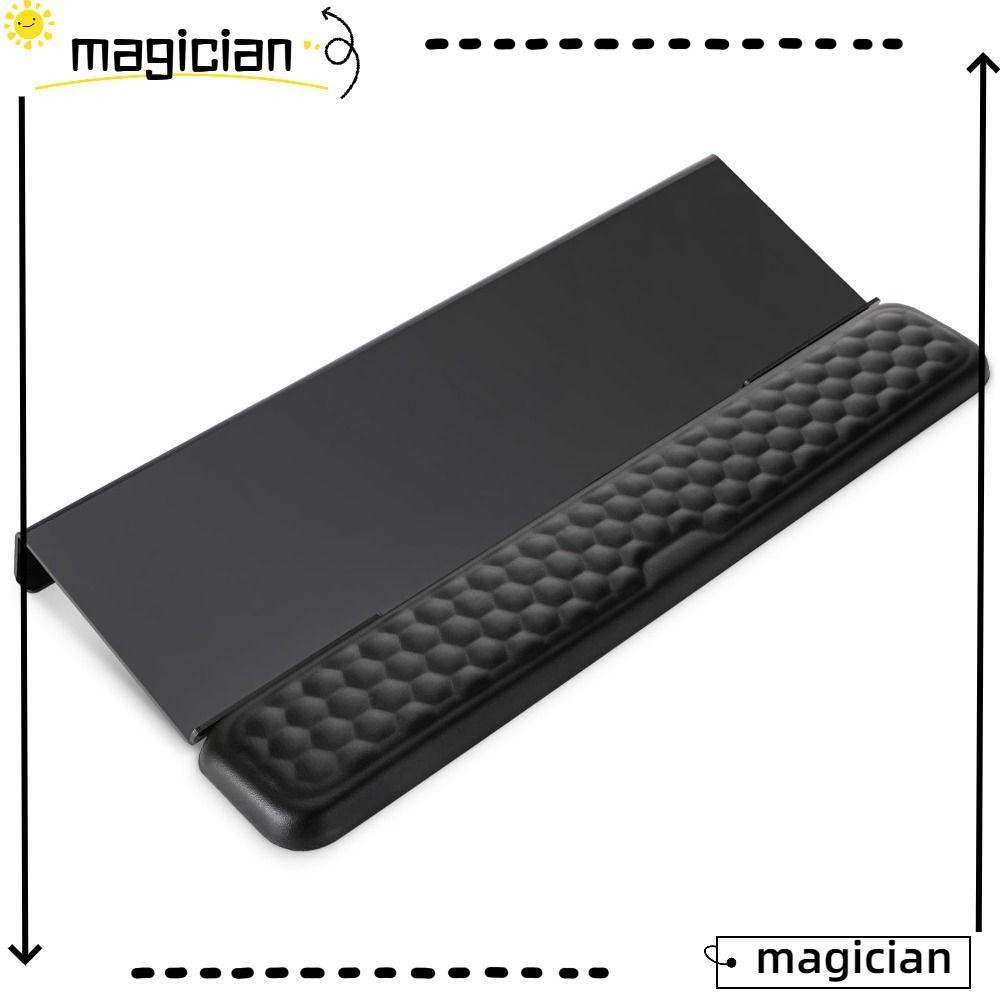 Chân Đế Bàn Phím MAG, Bộ Giá Đỡ Bàn Phím Acrylic Tiện Dụng, Gel Chống Trơn Trượt Màu Đen Thoải Mái Bàn Phím Bọt Nâng Văn Phòng