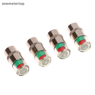 Onemeter 2 / 4 Chiếc Ô Tô Đo Áp Suất Lốp Xe Chỉ Báo Phát Hiện Van Bên Ngoài Loại Đa Năng Cảnh Báo Giám Sát Nắp Van Cảm Biến EN