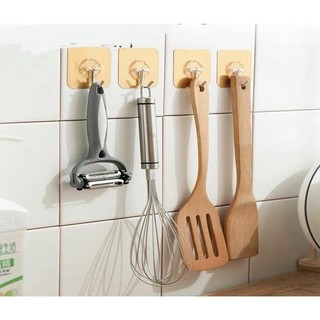 (Bán buôn-chuyên sỉ) Vỉ 3 Móc Dán Tường