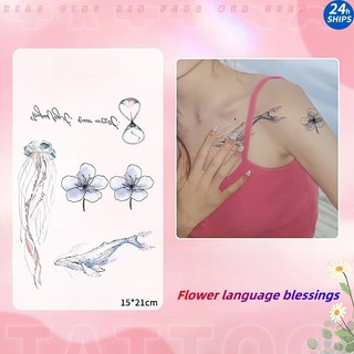 Cá Voi Và Thạch Họa Tiết Hình Xăm Cô Gái Gợi Cảm Vai Hình Xăm Chống Thấm Nước Miếng Dán Hình Xăm Kéo Dài 7 Ngày Tạm Thời Hình Xăm Giả