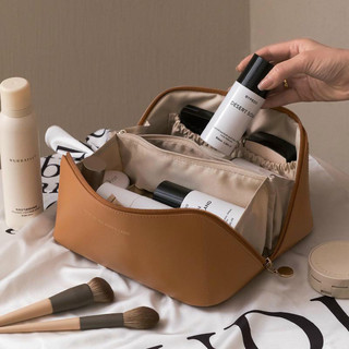 Túi Đựng Mỹ Phẩm, Cốp Đựng Đồ Trang Điểm Makeup chất liệu Da cao cấp
