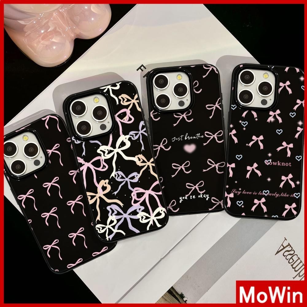 Mowin - Dành cho iPhone 15 Pro max vỏ Iphone TPU đen bóng Trường hợp mềm Bảo vệ chống sốc Máy ảnh Cu