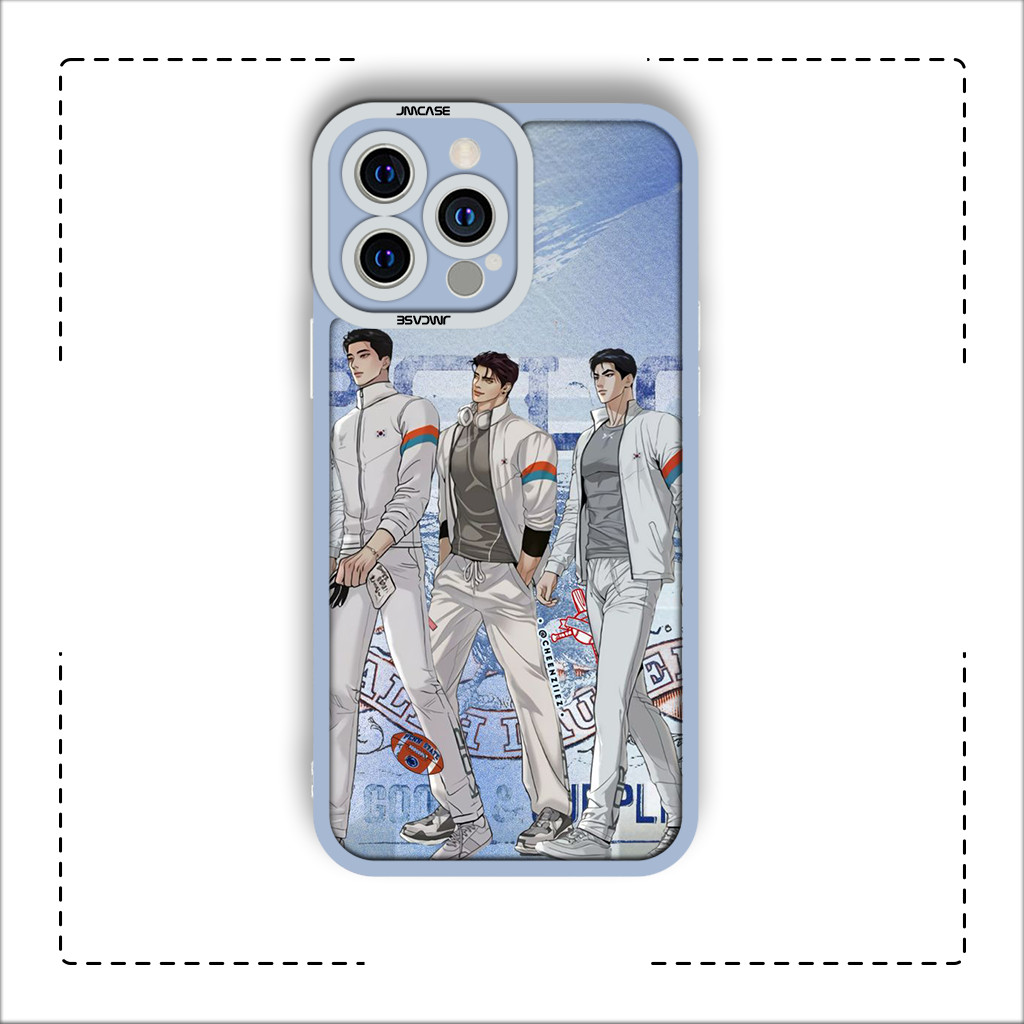 Ốp lưng iPhone Cạnh Vuông Samsung Xiaomi Oppo Joo Jaekuyng Jinx Manhwa Hàn Quốc