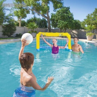MiniHouse Bộ bóng chuyền bể bơi bơm hơi có lưới Hoops dày an toàn trò chơi di động