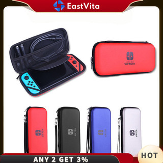 Eastvita Sang Trọng Cứng Bảo Vệ Túi Dành Cho Nintendo Switch Console NS Chống Thấm Nước Bao Da Túi Phụ Kiện Trò Chơi