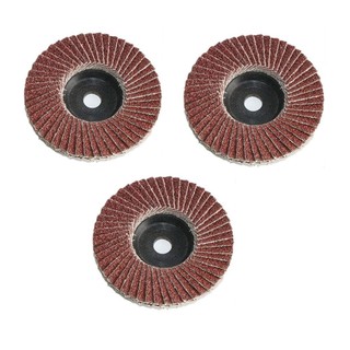 【VARSTR Tool】 3PC 3in Grinding Wheels Flap Discs Angle Grinder Sanding Disc Wood Abrasive Tool