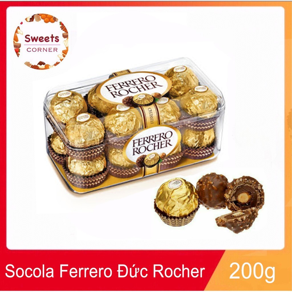 Kẹo socola FERRERO ROCHER (2 loại) MOONSHINEFOODS