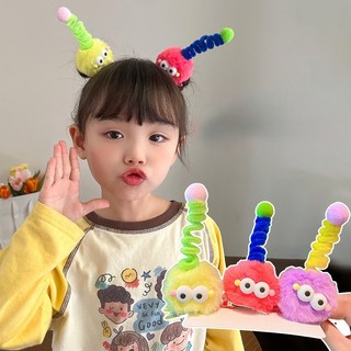 Hoạt Hình Nhiều Màu Sắc Trẻ Em Dễ Thương Quái Vật Nhỏ Kẹp Tóc Xoắn Dính Sang Trọng Ngộ nghĩnh Nổ Bên Mỏ Vịt Kẹp Tóc Nữ