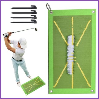 Thảm chơi gôn Huấn luyện viên Thảm tập cho Golf Swing Nhẹ Di động Đa chức năng Thảm xoay đào tạo notavn