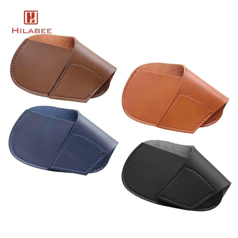 Hilabee Golf Iron Head Cover with PU Leather Golf Club Cover Right-Handed Golf Irons Part Head Cover