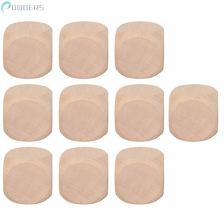 -new-wooden dice 10pcs blank fun for all ages unfinished wood cubes durable