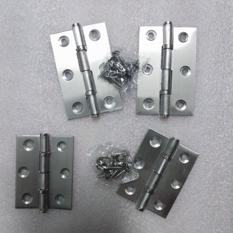 Bản lề Lá INOX304 loại dầy- Bản lề inox cao cấp