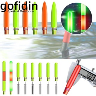 Gofidin phao điện tử phao phao, cảm biến thay đổi màu sắc đèn led câu cá siêu sáng phao thông minh, cảm ứng siêu nhạy cảm dạ quang câu cá ban đêm cr425 pin