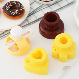 Diy sáng tạo bánh donut khuôn bánh rán nấu ăn cắt món tráng miệng bánh mì cắt máy làm mới