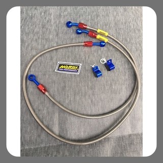 Combo Dây dầu thắng đĩa trước sau Morin Thái Lan màu xám-Tây Thành Shop chuyên đồ chơi xe máy