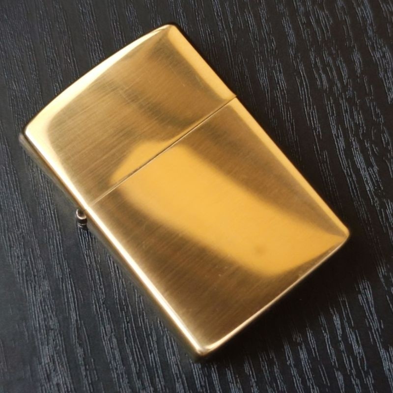 Vỏ Zippo đồng nguyên khối loại trơn dễ dàng thay thế (không có cháy nổ)